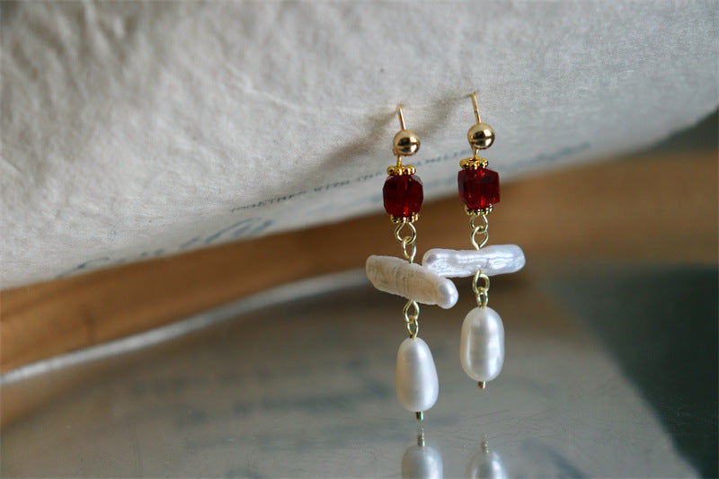 Natural Pearl  Earrings